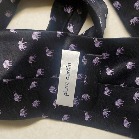 2 PIERRE CARDIN SILK  and  Variety silk vintage ties - Picture 3 of 7